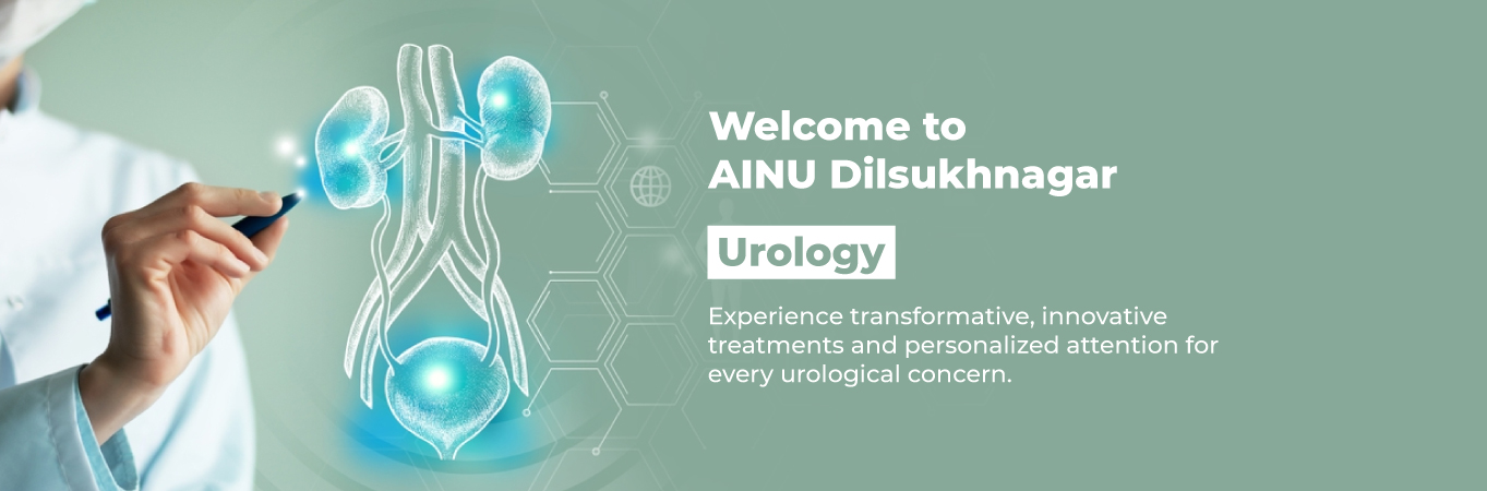 AINU Dilsukhnagar urology banner